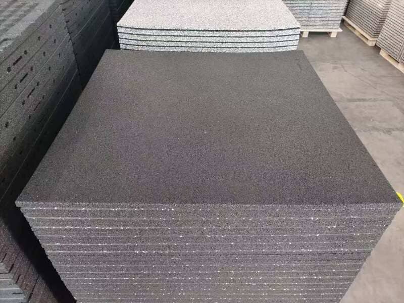 Rubber flooring consistency check